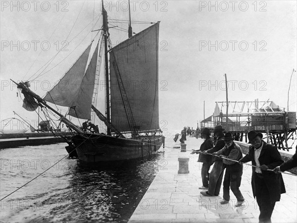 europe, italie, toscane, viareggio, 1910 1920