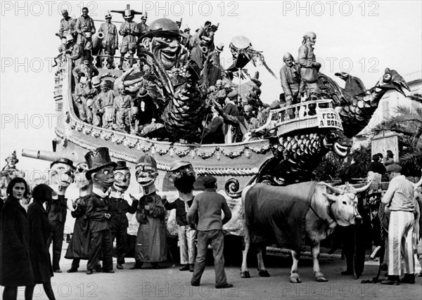 europe, italie, toscane, viareggio, 1932