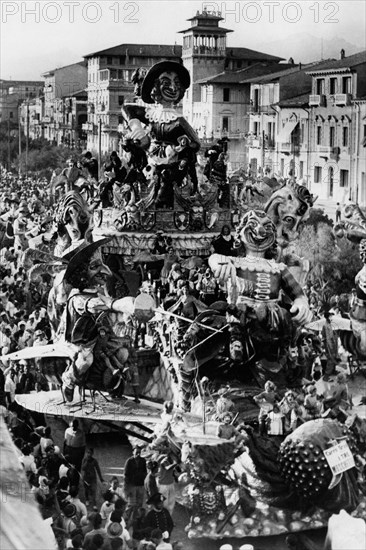 europe, italie, toscane, viareggio, 1932