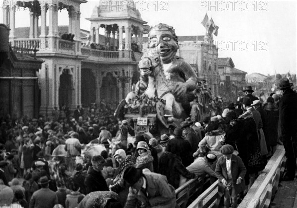 europe, italie, toscane, viareggio, 1932