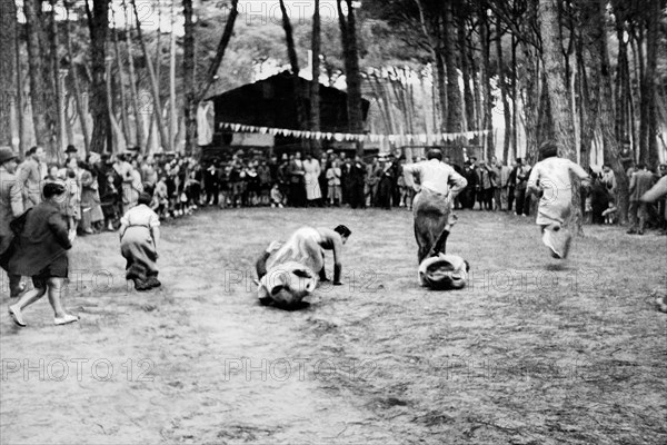 europe, italie, toscane, festival nocelle à viareggio, 1920 1930