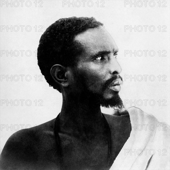 afrique, libye, portrait d'un libanais, 1920