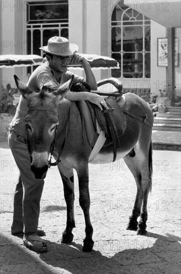 campanie, île de capri, un motif folklorique, 1957