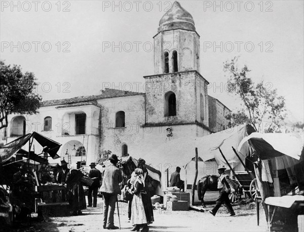 italie, campanie, teano, 1900-1910