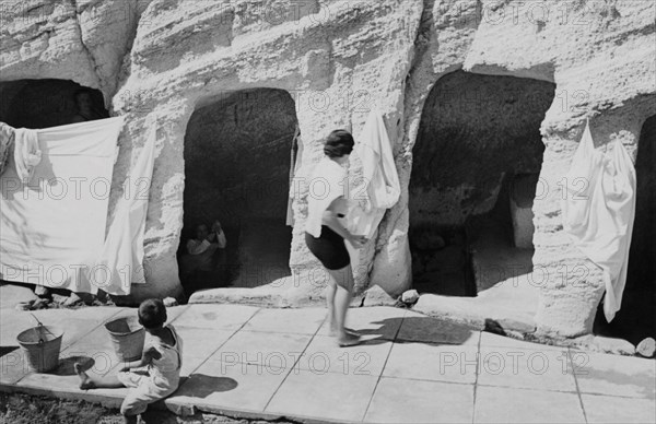 thermes, sant'angelo d'ischia, ischia, campanie, italie 1940