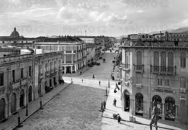 italie, sicile, messine, 1935