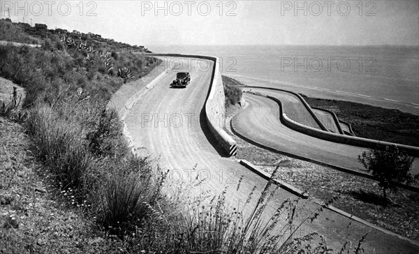 italia, calabria, acquappesa, i tornanti, 1930