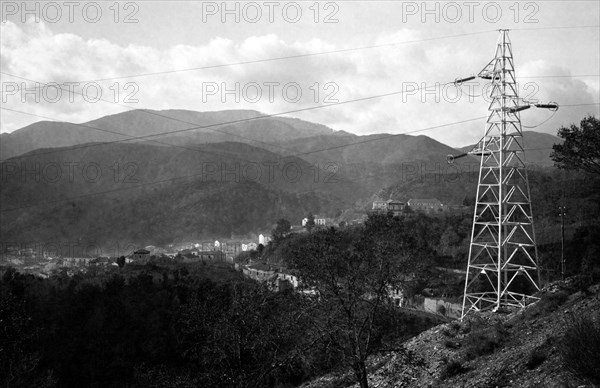 europe, italie, calabre, sila, panorama, 1920 1930