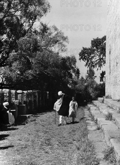 afrique, érythrée, église d'akum, années 1920