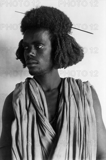 afrique, eritrea, jeune homme habab camel, 1910 1920