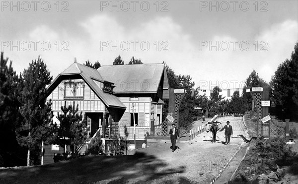 europe, italie, calabre, sila, village mancuso, années 1940