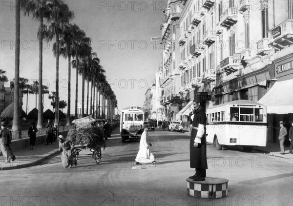 afrique, égypte, alexandrie, place mohammed alì, 1930