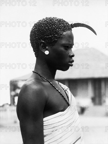 afrique, guinée bissau, ancienne guinée portugaise, indigènes mancanhas, 1930
