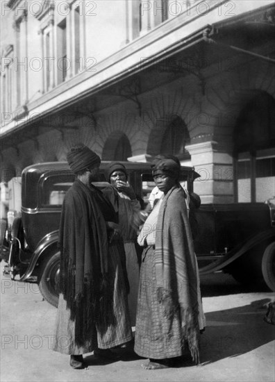 afrique, afrique du sud, port elisabeth, femmes zouloues, 1920 1930