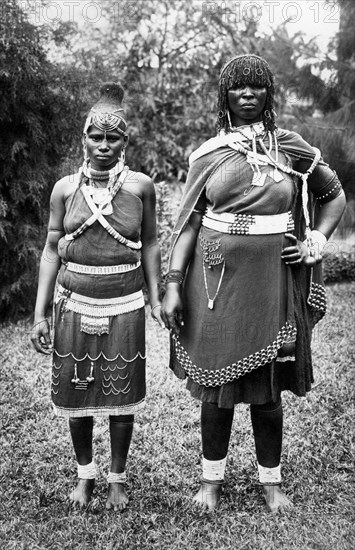 afrique, afrique du sud, zululand, femmes zulu, 1920 1930