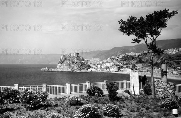 scilla, calabria, italie, 1959