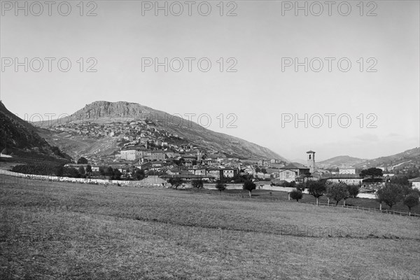 europe, italie, abruzzes, tagliacozzo, 1930 1940