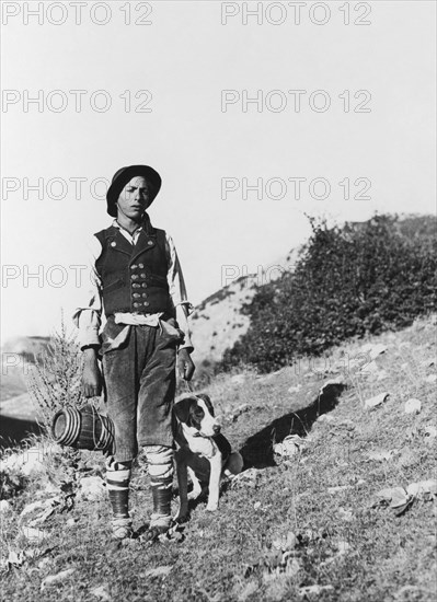 europe, italie, abruzzes, boiano campitello matese, 1920 1930