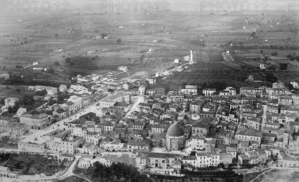 europe, italie, abruzzes, panorama de giulianova, 1910 1920