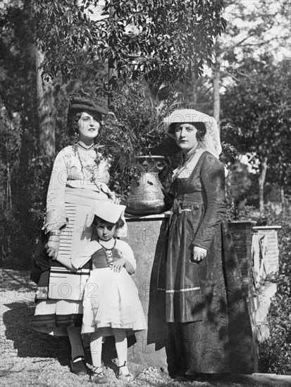 europe, italie, abruzzes, costumes régionaux, 1910 1920