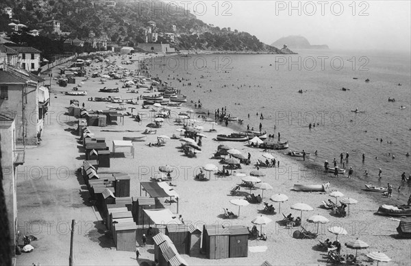 alassio, île gallinara, ligurie, italie 1920 1930