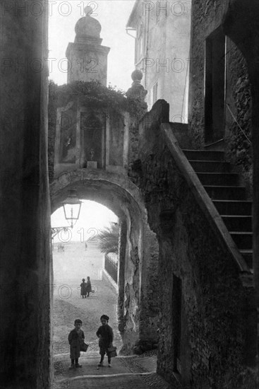 porte, bordighera, ligurie, italie 1910-20