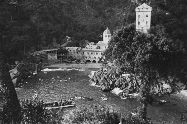 san fruttuoso di camogli, ligurie, italie 1930-40