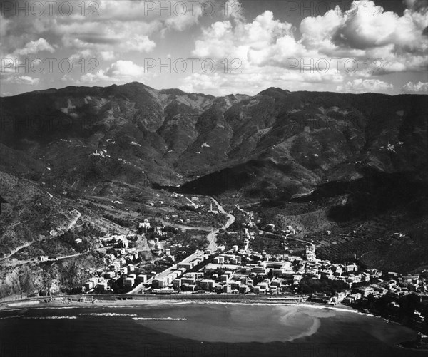 levanto, ligurie, italie 1956