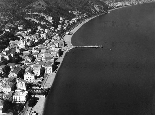 laigueglia, ligurie, italie 1964