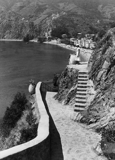 monterosso, liguria, italy, 1930-40