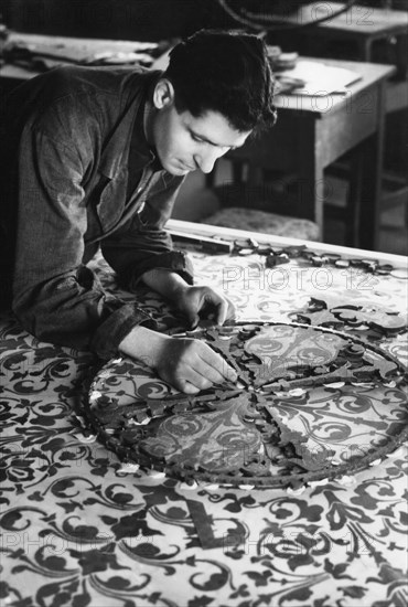 artisanat, toscane, italie, 1965