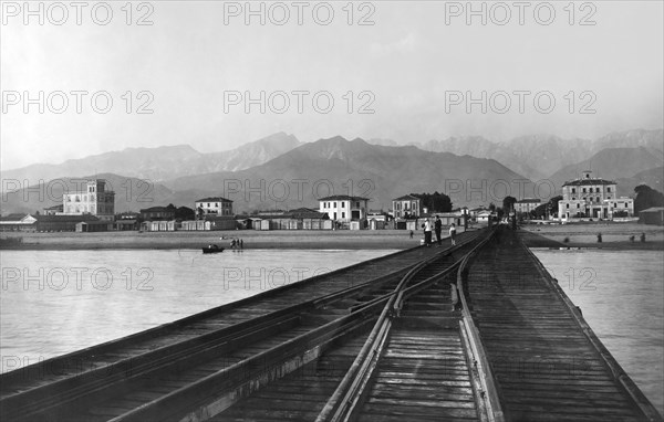 marina di massa, massa carrara, toscane, italie, 1920