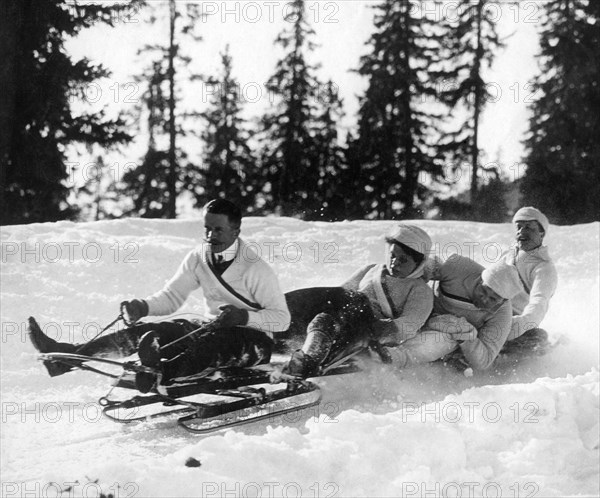 bob sleigh, 1950