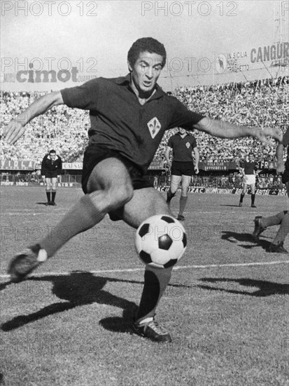 chiarugi luciano, joueur de la fiorentina, 1970