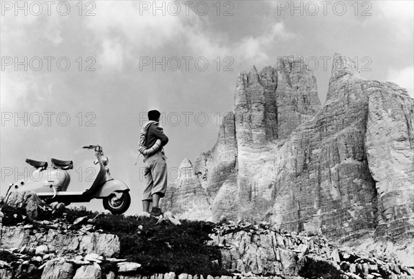 Frontière entre la Vénétie et le Trentin, Trois pics de Lavaredo, 1960 1970