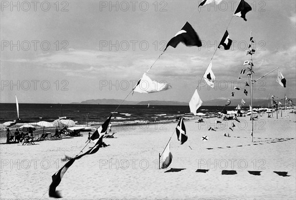 europe, italie, toscane, viareggio, 1946