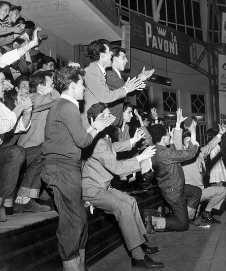 Deuxième festival de rock and roll à Milan, 1958