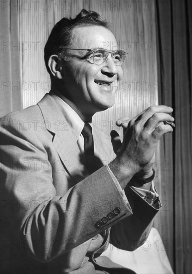 portrait du jazzman benny goodman, 1959