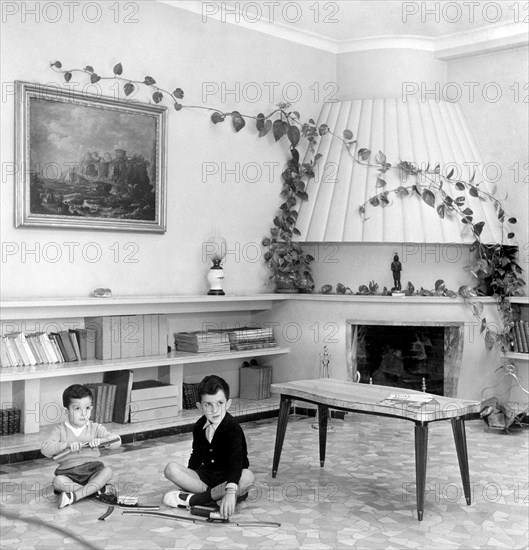 jouer dans le hall, 1959