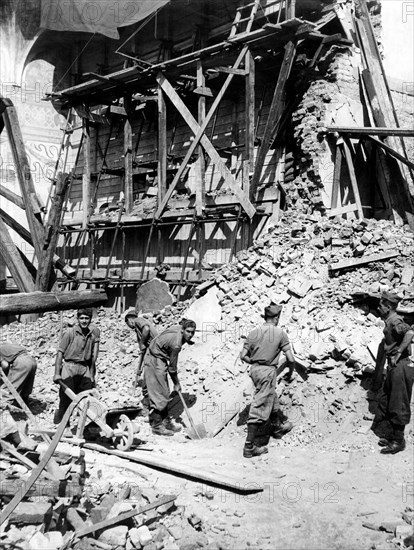 guerre, milan, santa maria alle grazie, le cénacle, 1939 1945