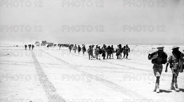 guerre, afrique du nord, prisonniers britanniques, 1939 1945