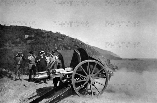 industrie de l'armement, canons vikers, 1915-18