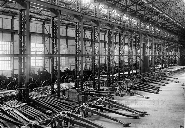 industrie de l'armement, vikers 1915-18
