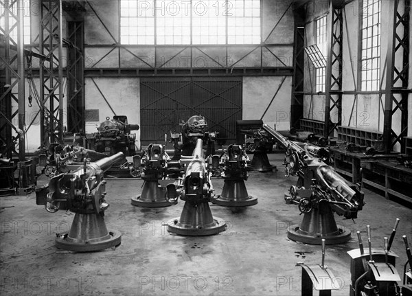 industrie de l'armement, vikers 1915-18