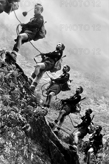 groupe de jeunes chasseurs de balilla, 1939