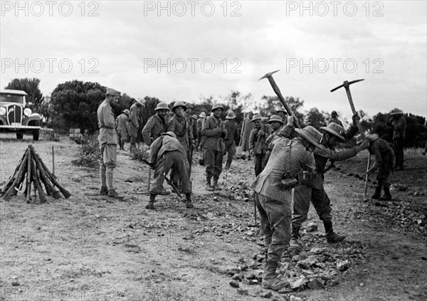 soldats au travail, 1939 1945