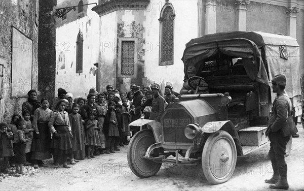 vue de vittorio veneto, 1918