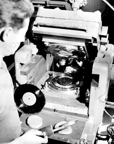 impression de disques, 1961