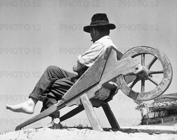 le repos du marchand de sable