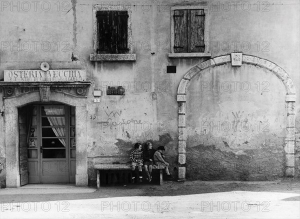 osteria vecchia in sant'ambrogio di valpolicella, 1965